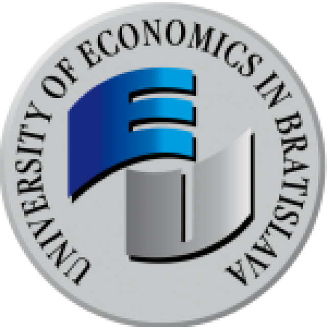 Лого Экономический университет в Братиславе