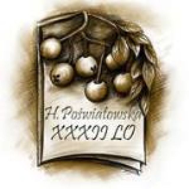 Лого XXXII Общеоразовательный лицей им. Галины Посвятовськой в Лодзи